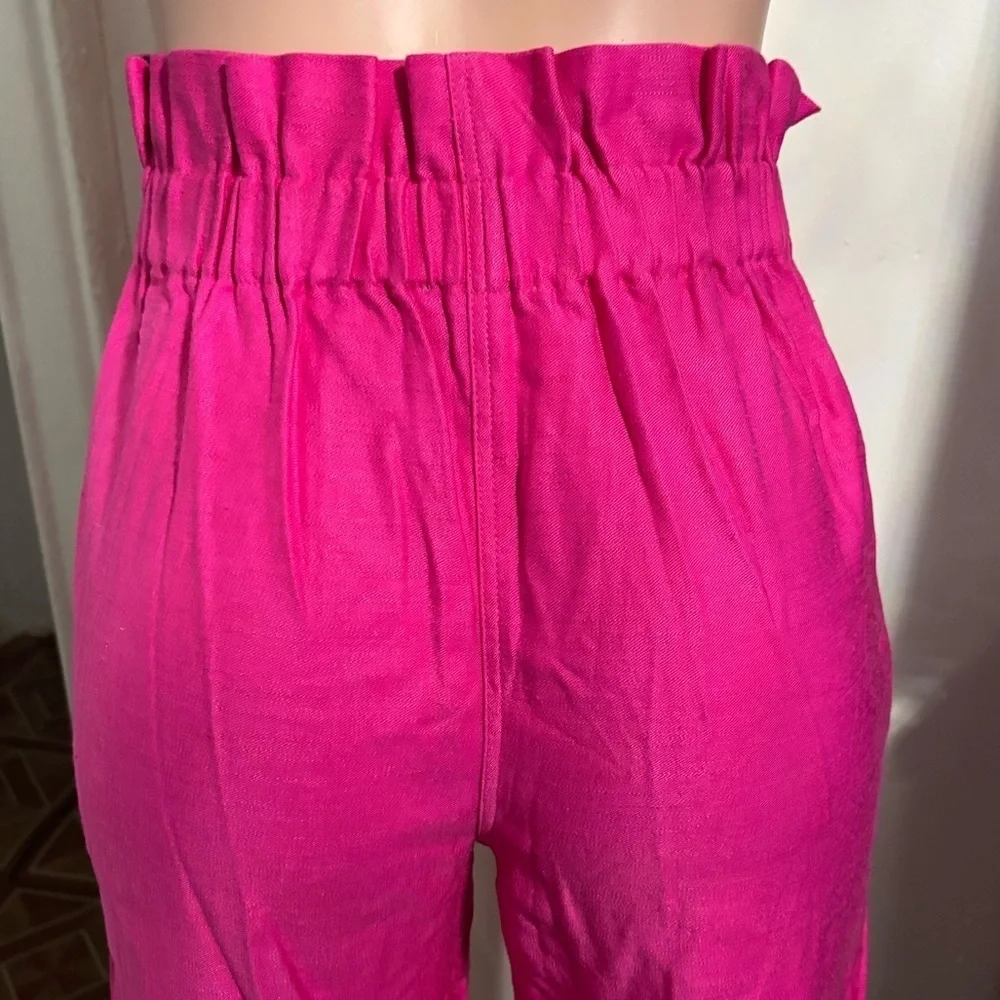 SÈZANE Women’s Pink Wide Leg Trousers